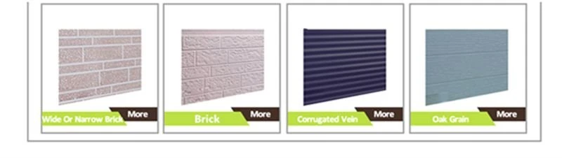 pu decorative siding sandwich panel exterior wall